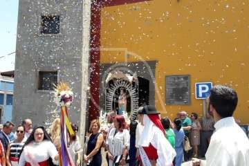 Telde rinde honores a su alcaldesa perpetua (Foto Miguel Florido)